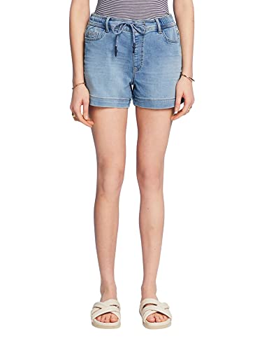 ESPRIT Damen 043CC1C302 Jeans-Shorts, 903/Blue Light Wash, 32 ESPRIT Damen 043CC1C302 Jeans-Shorts, 903/Blue Light Wash, 32 von ESPRIT