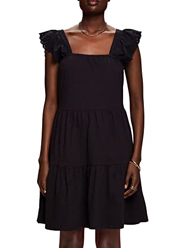 ESPRIT Damen 043CC1E301 Kleid, 001/BLACK, XXS von ESPRIT