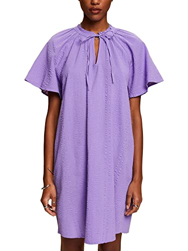 ESPRIT Damen 033CC1E317 Kleid, 511/PURPLE 2, S von ESPRIT