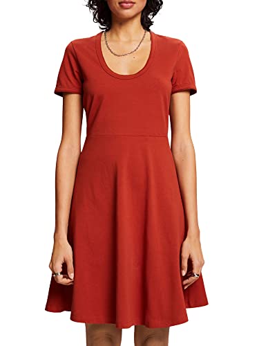 ESPRIT Damen 043CC1E318 Kleid, 805/TERRACOTTA, XXL von ESPRIT
