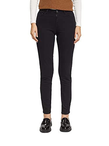 ESPRIT Damen 993CC1B312 Hose, 001/BLACK, 32/30 von ESPRIT