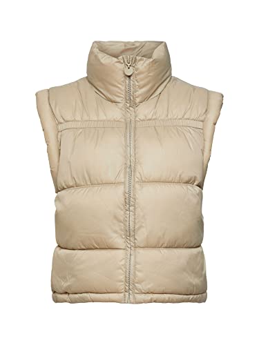 ESPRIT Damen 082CC1H301 Weste, 265/PALE Khaki, XL ESPRIT Damen 082CC1H301 Weste, 265/PALE Khaki, XL von ESPRIT