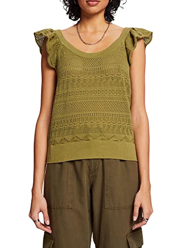 ESPRIT Damen 043CC1I303 Pullover, 325/PISTACHIO Green, S von ESPRIT