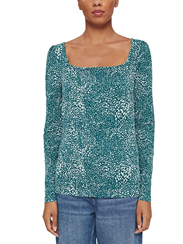 ESPRIT Damen 111CC1K310 T-Shirt, 308/EMERALD Green 4, M ESPRIT Damen 111CC1K310 T-Shirt, 308/EMERALD Green 4, M von ESPRIT