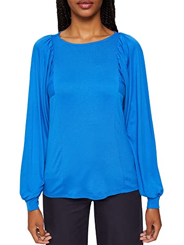 ESPRIT Damen 121CC1K305 T-Shirt, 430/BLUE, m von ESPRIT