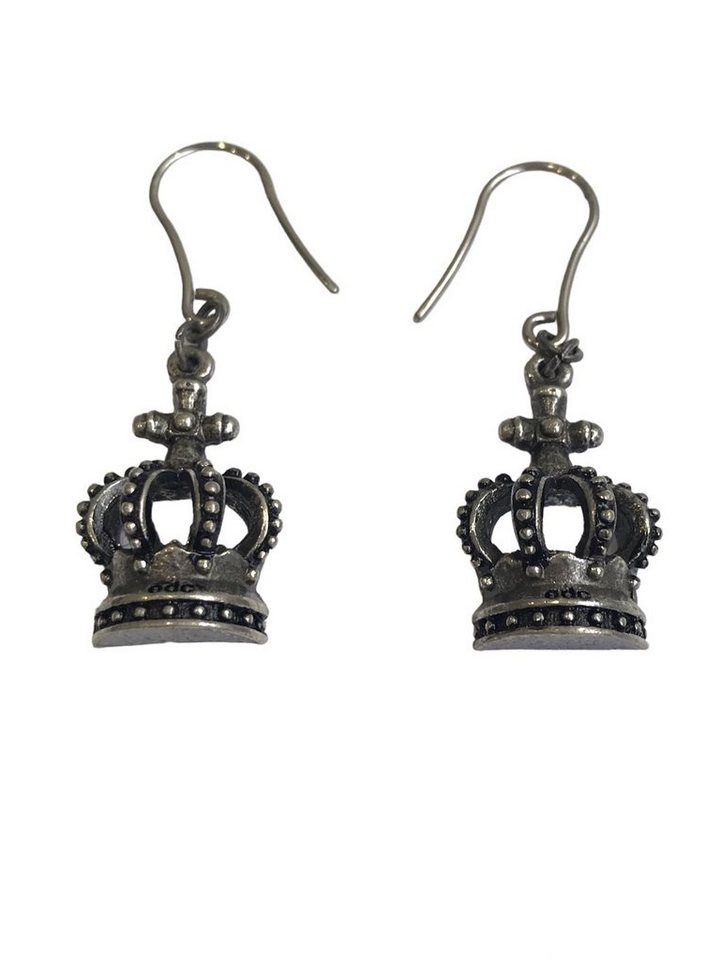 edc by Esprit Ohrhänger-Set EEER-10017.A, Im Design "Queens Crown" mit altsilber-Look von edc by Esprit