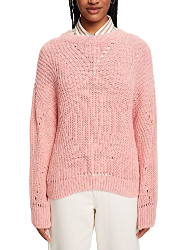 ESPRIT Damen 023CC1I303 Pullover, 674/PINK 5, XL von ESPRIT