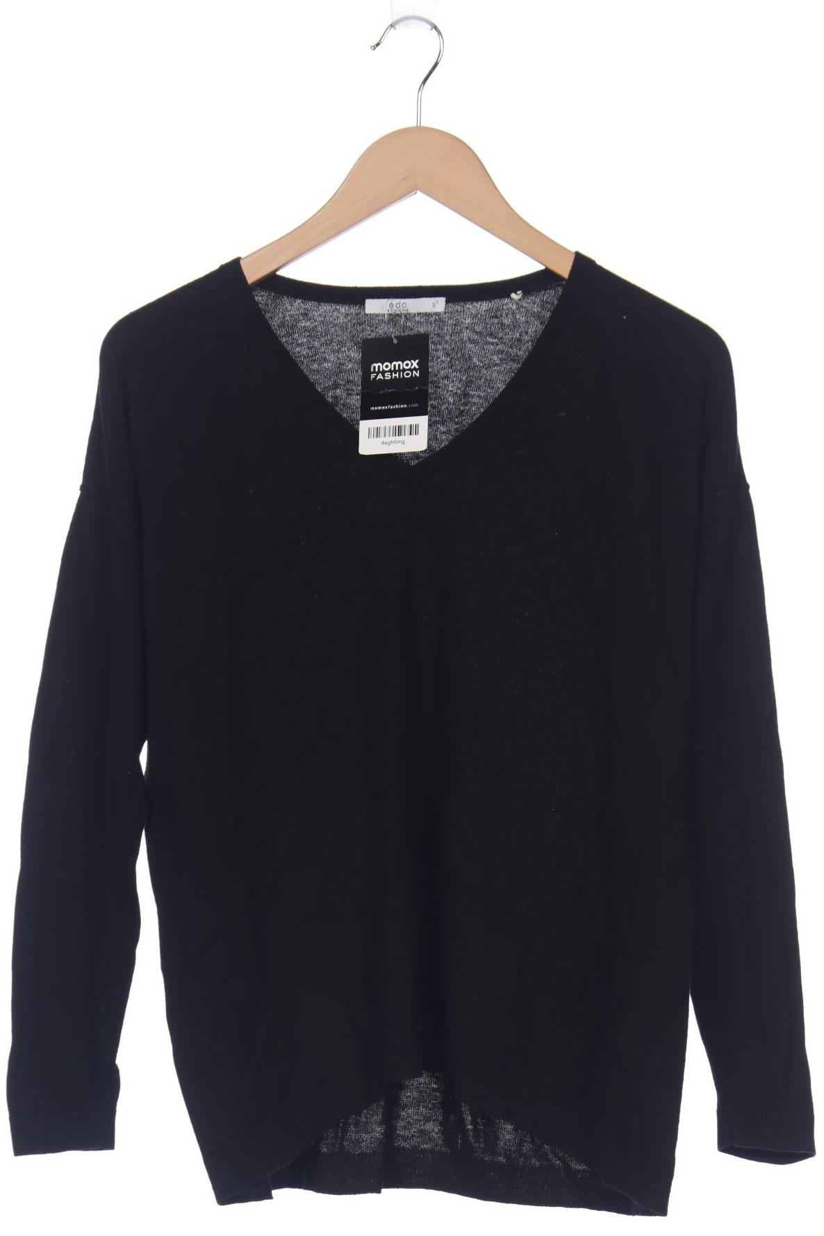 edc by Esprit Damen Pullover, schwarz von edc by esprit