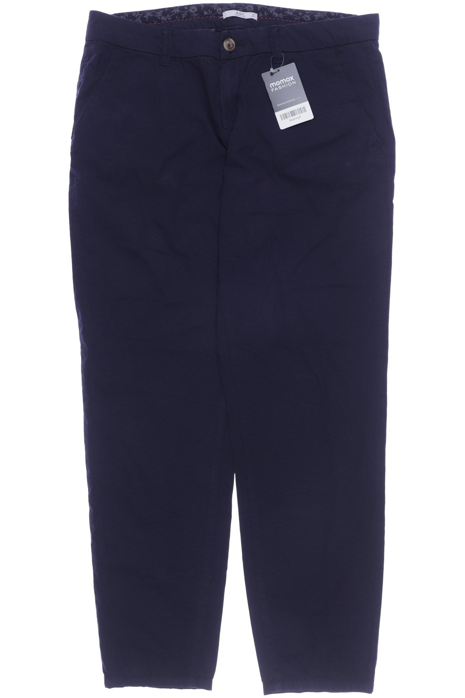 edc by Esprit Damen Stoffhose, marineblau von edc by esprit