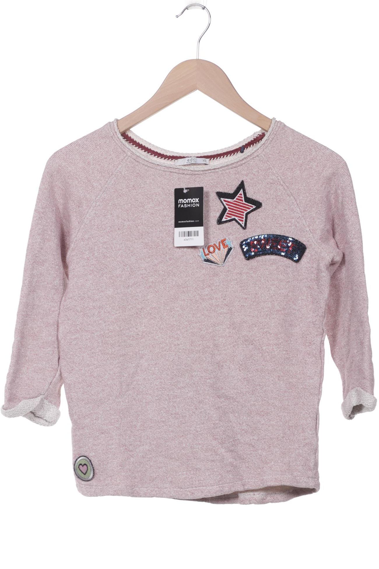 edc by Esprit Damen Sweatshirt, pink, Gr. 34 von edc by esprit