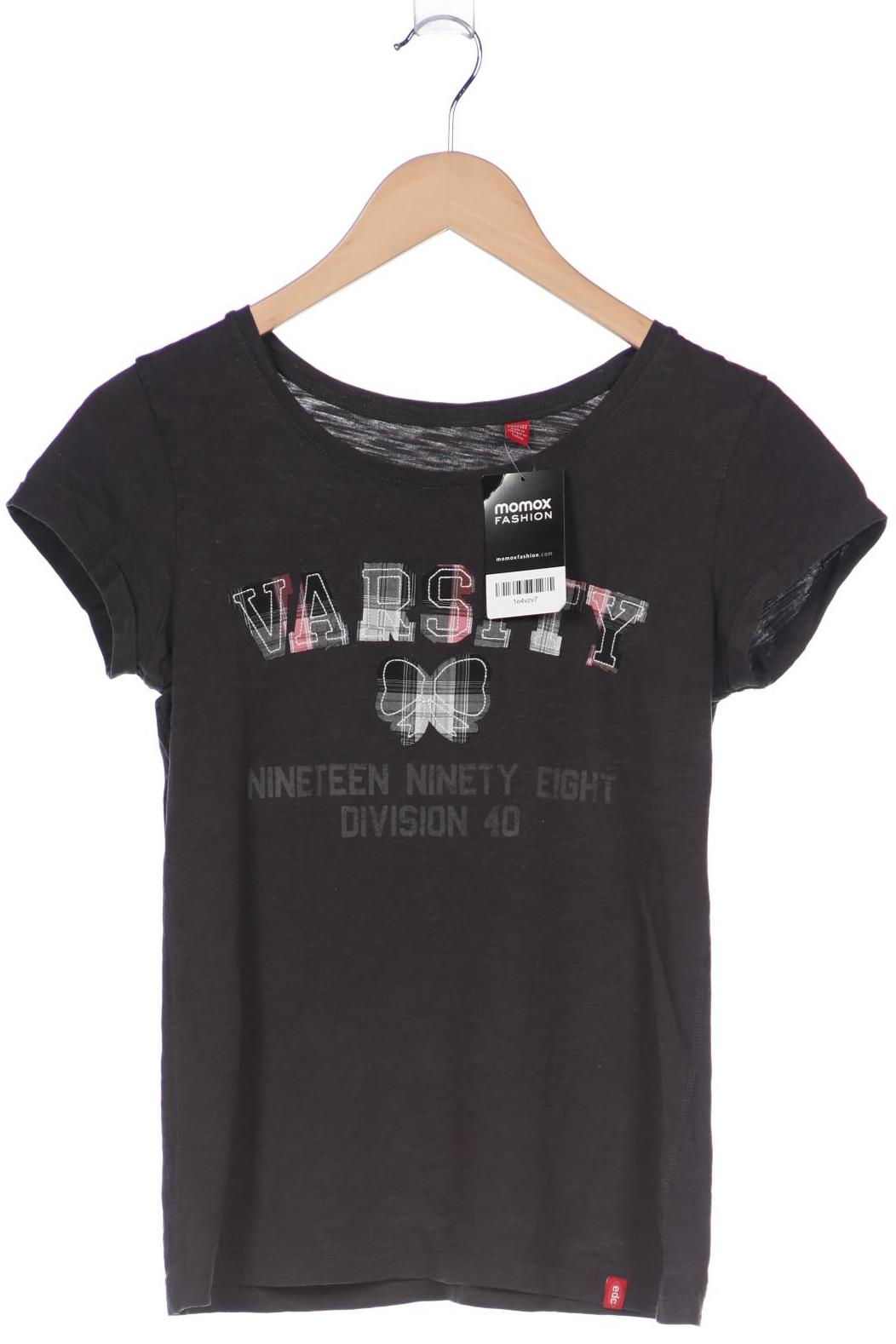 edc by Esprit Damen T-Shirt, grau von edc by esprit