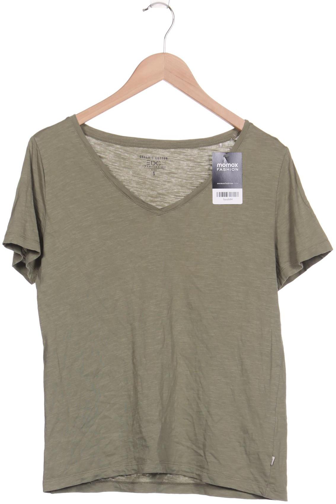 edc by Esprit Damen T-Shirt, grün von edc by esprit