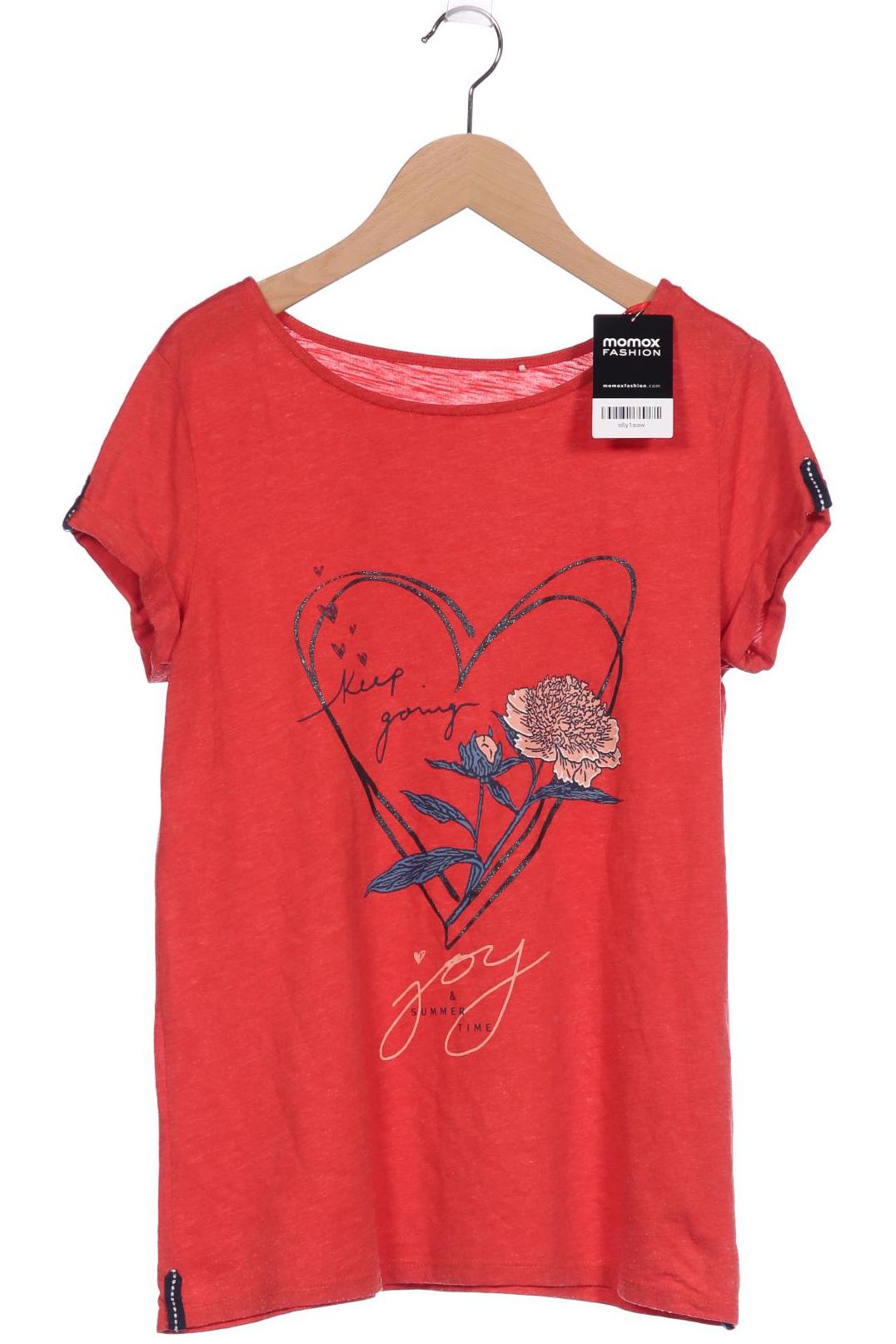 edc by Esprit Damen T-Shirt, orange von edc by esprit