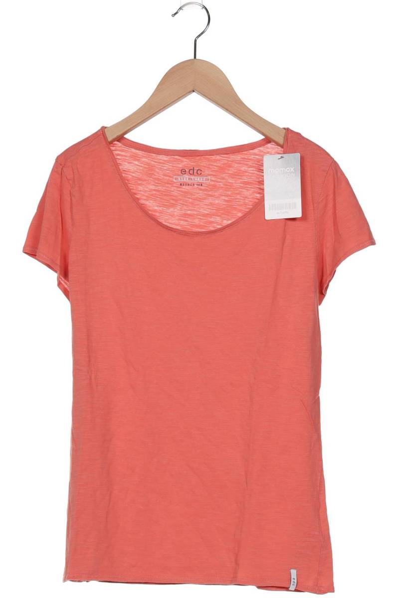 edc by Esprit Damen T-Shirt, orange von edc by esprit