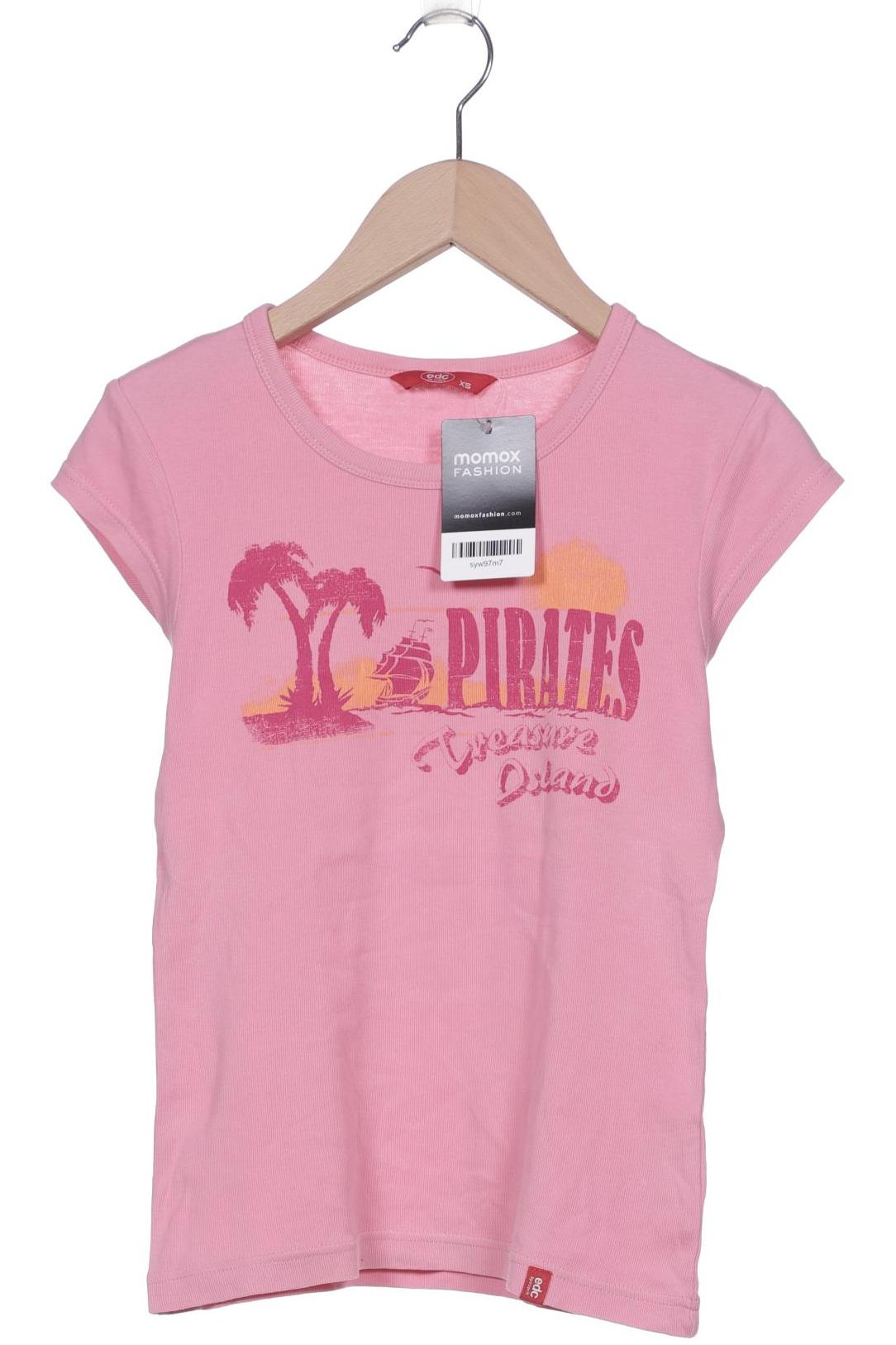 edc by Esprit Damen T-Shirt, pink von edc by esprit