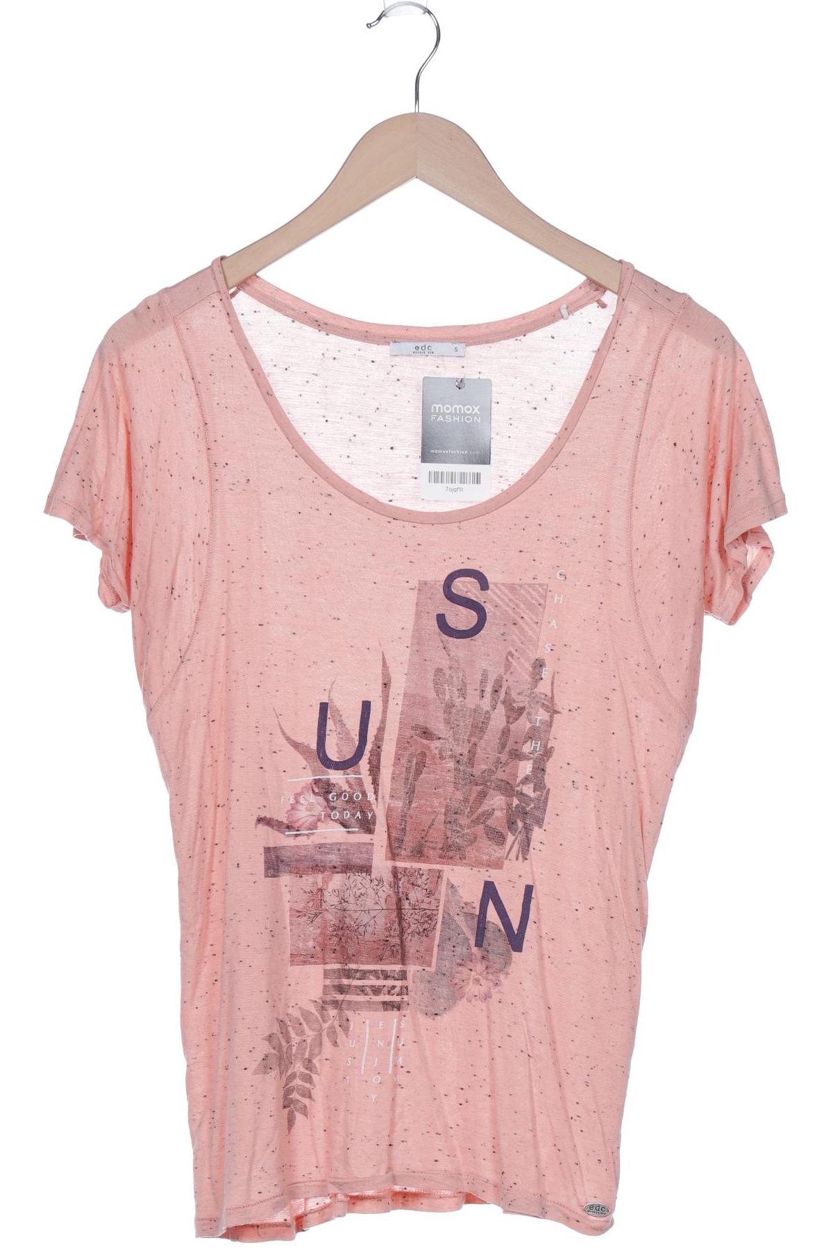 edc by Esprit Damen T-Shirt, pink von edc by esprit