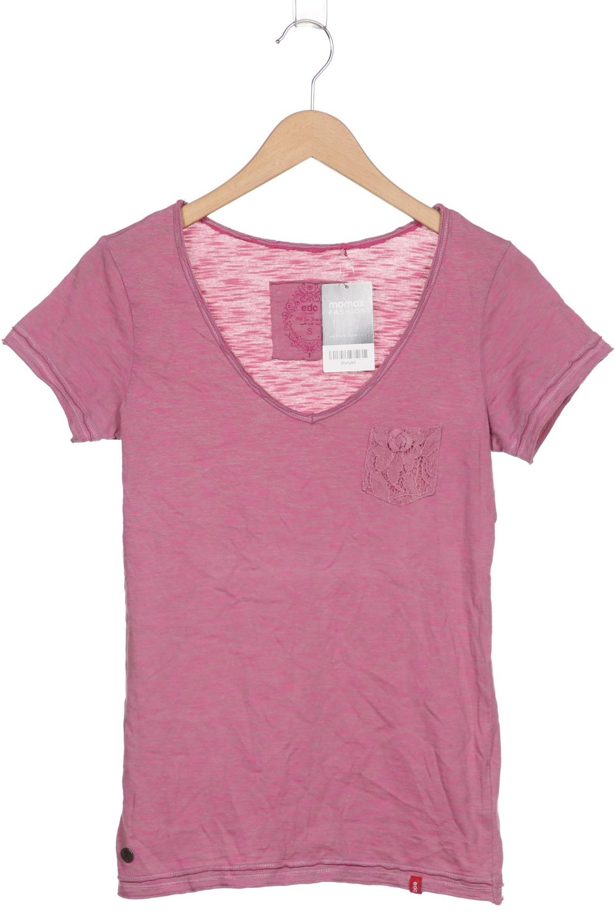 edc by Esprit Damen T-Shirt, pink von edc by esprit