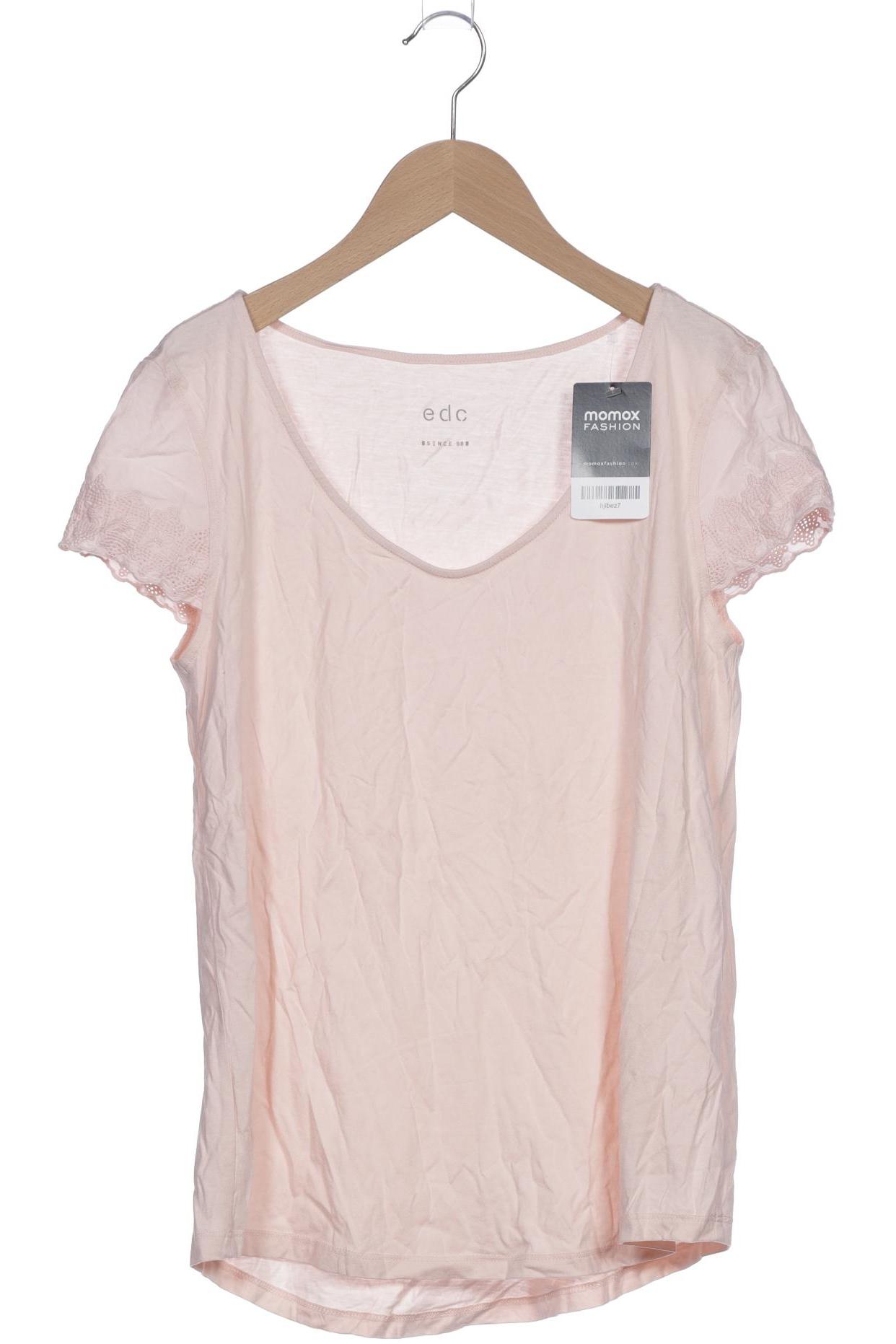 edc by Esprit Damen T-Shirt, pink von edc by esprit