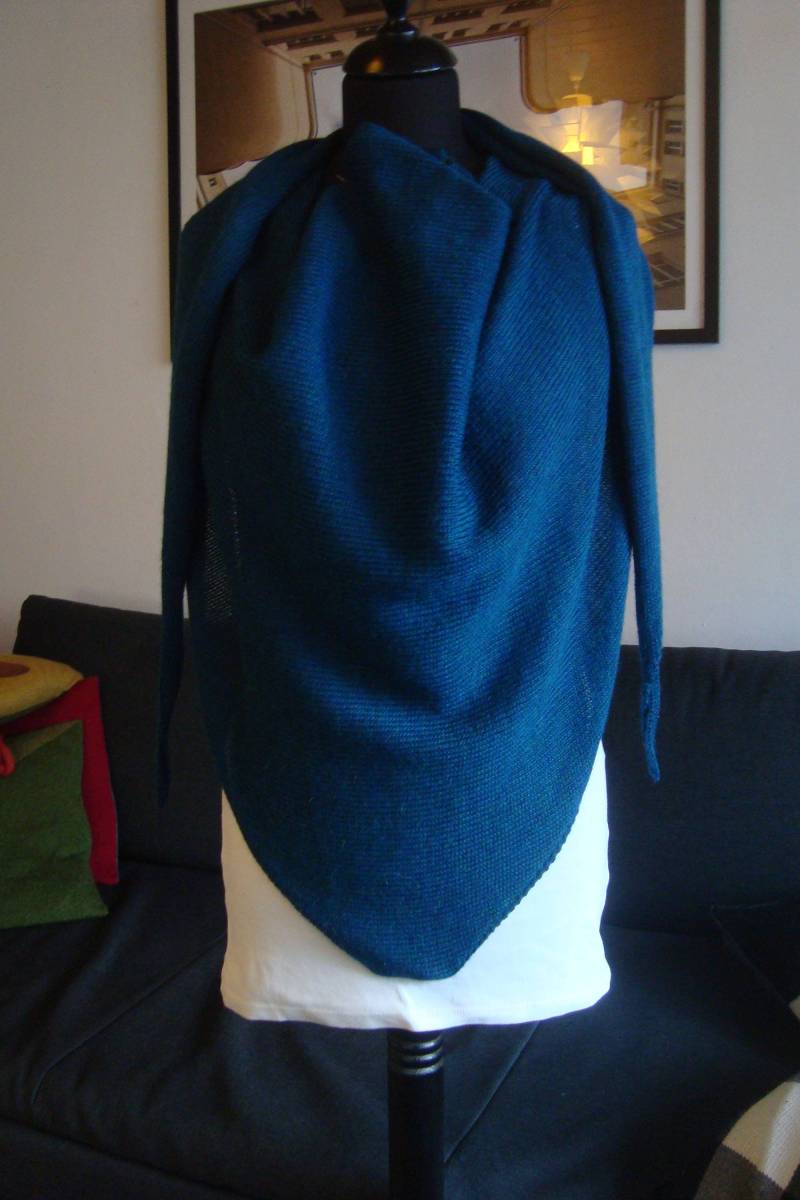 Edel Xl Dreiecktuch, Stola , Halstuch Gestrickt Aus Alpaka , Alpakawolle, 100% Feinster Babyalpaka Edel Xl Dreiecktuch, Stola , Halstuch Gestrickt Aus Alpaka , Alpakawolle, 100% Feinster Babyalpaka von edelalpaka