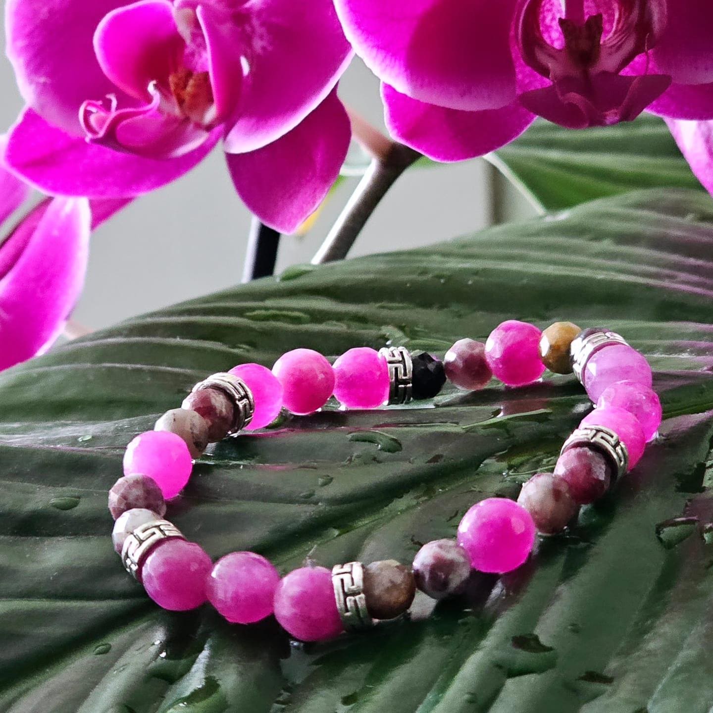 Zauberhaftes Armband Aus Pinkem Turmalin | Facettiert von edelperlenbyelena