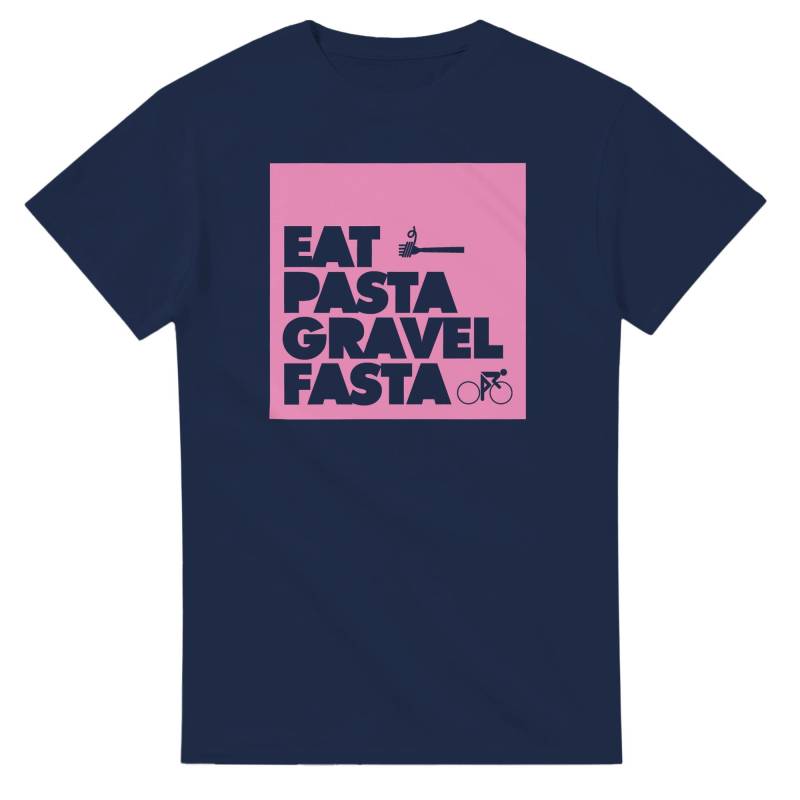 T-Shirt | Dunkelblau/Navy| Unisex Eat Pasta Gravel Fasta T-Shirt | Dunkelblau/Navy| Unisex Eat Pasta Gravel Fasta von edition28