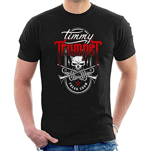 Men's Timmy Trumpet Freak Show T-Shirt Electro House Dj Black S von edoni