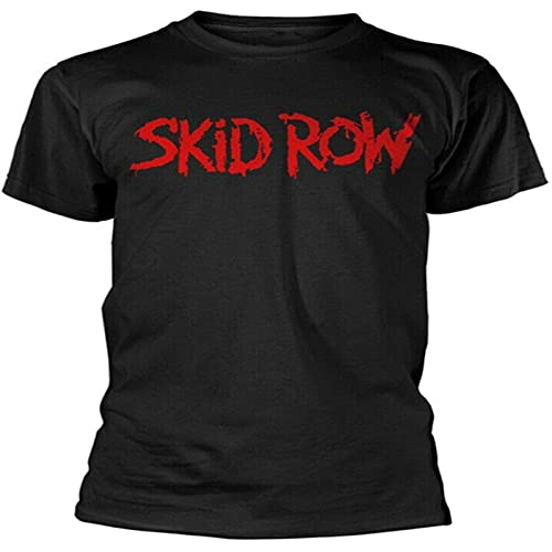 Skid Row Black T-Shirt - Men L von edoni