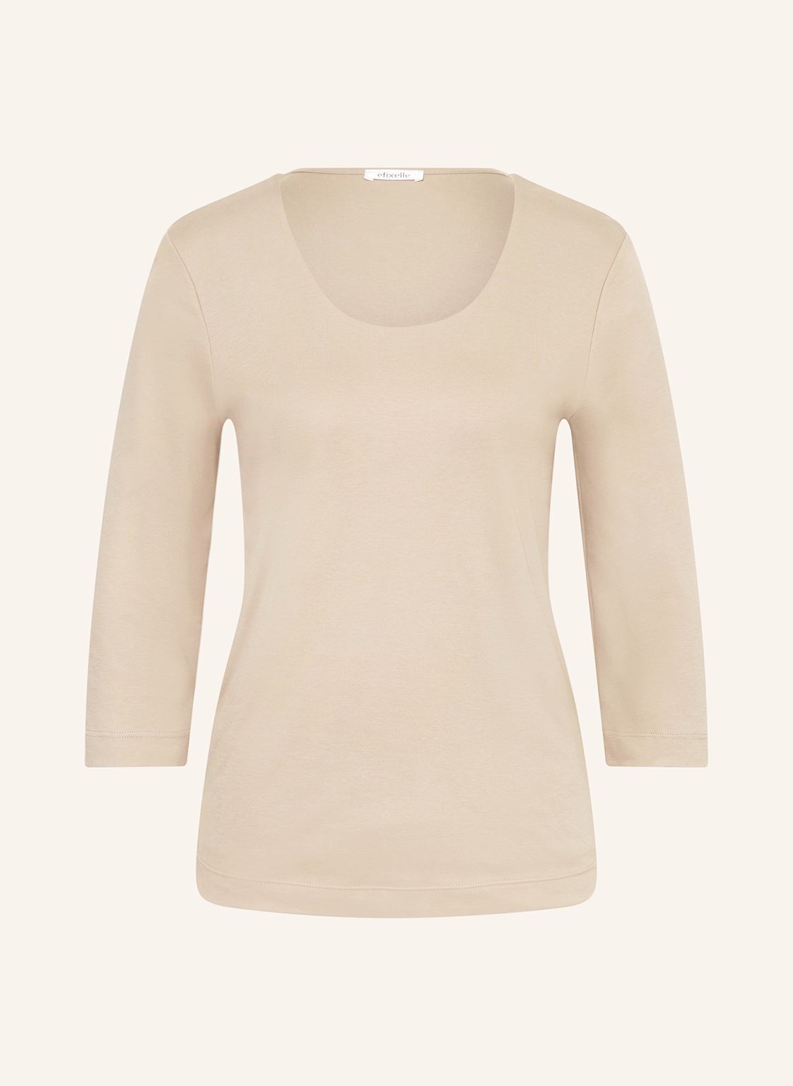 Efixelle Shirt Mit 3/4-Arm braun Efixelle Shirt Mit 3/4-Arm braun von efixelle
