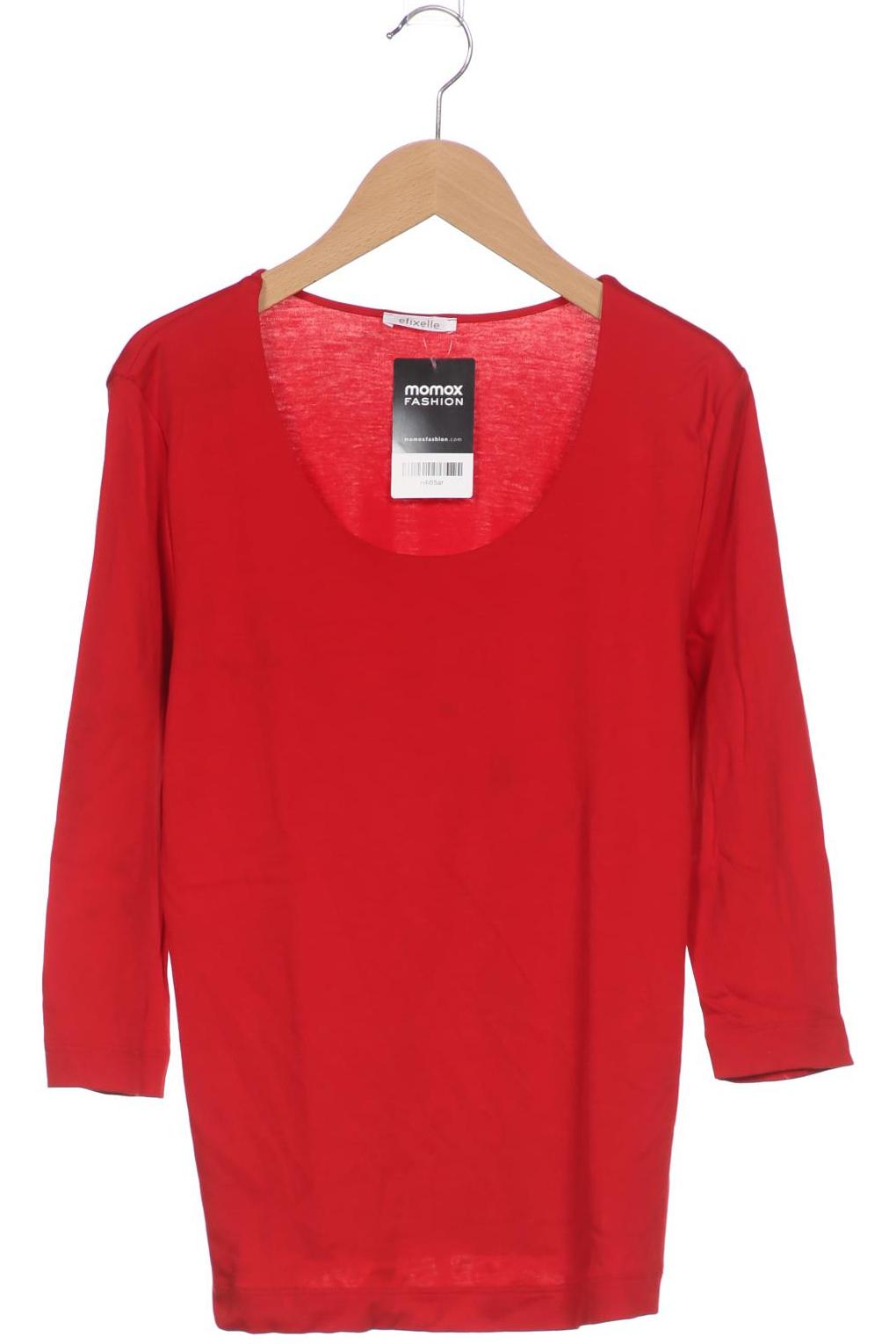 efixelle Damen Langarmshirt, rot von efixelle