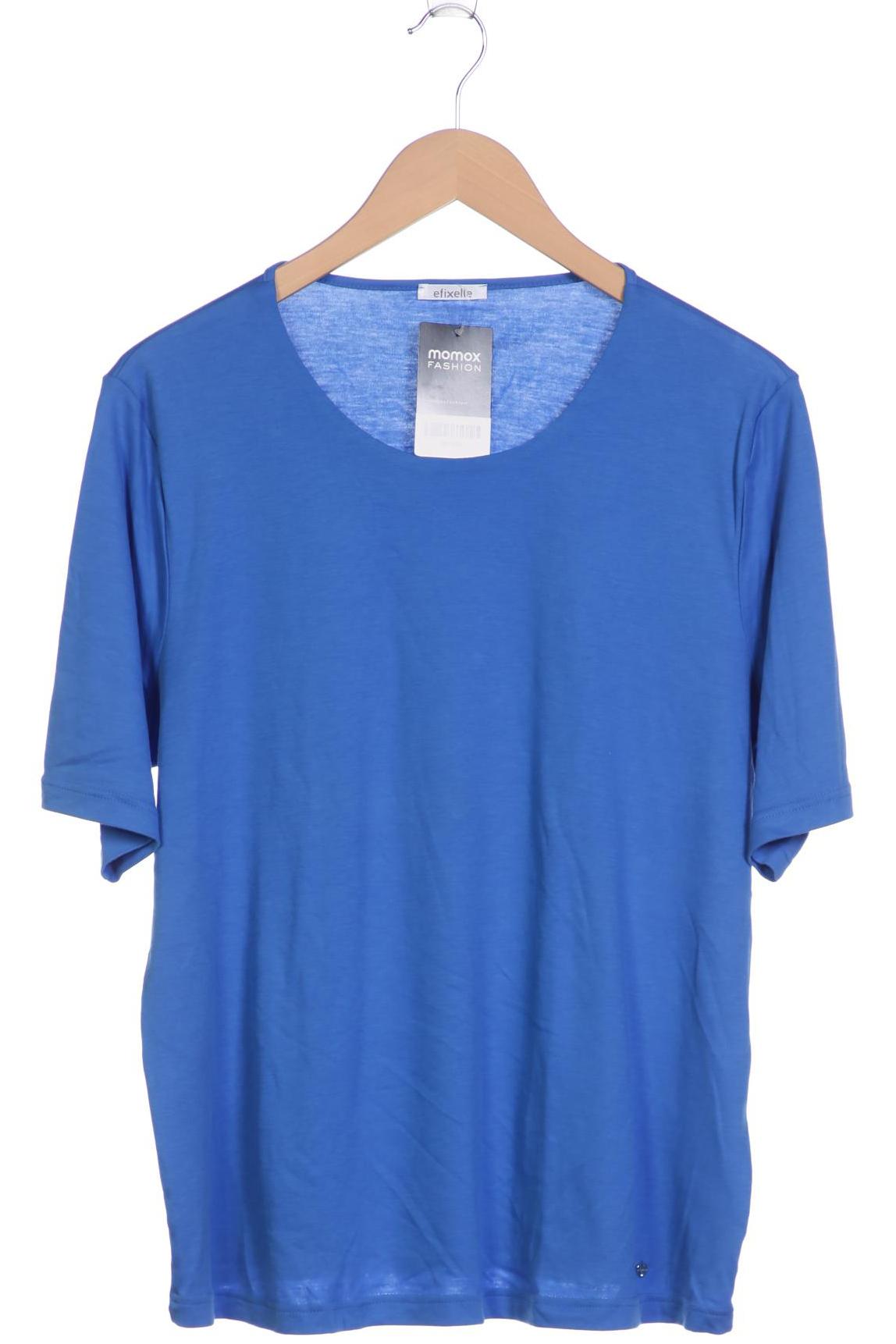 efixelle Damen T-Shirt, blau von efixelle