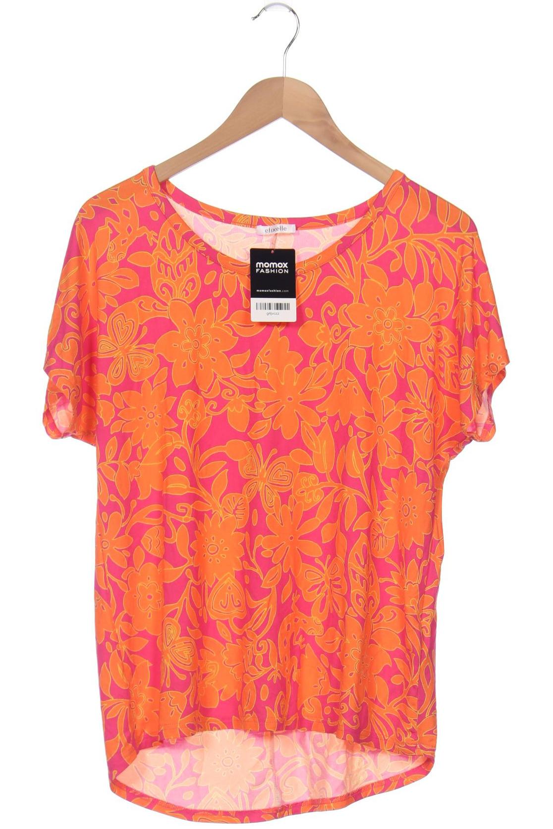 efixelle Damen T-Shirt, orange von efixelle