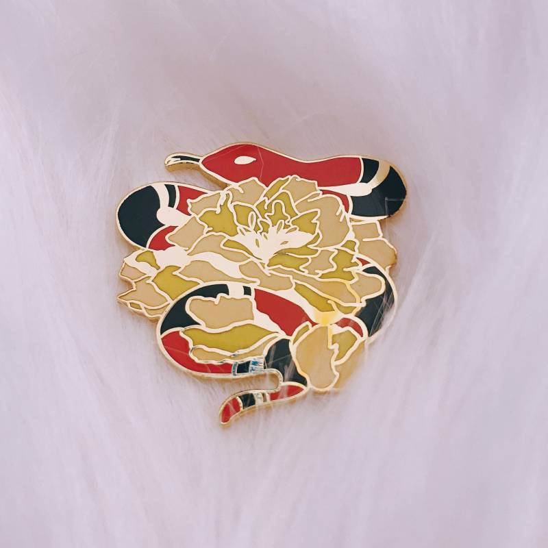 1.5" Emaille Pin von eggpressoshot