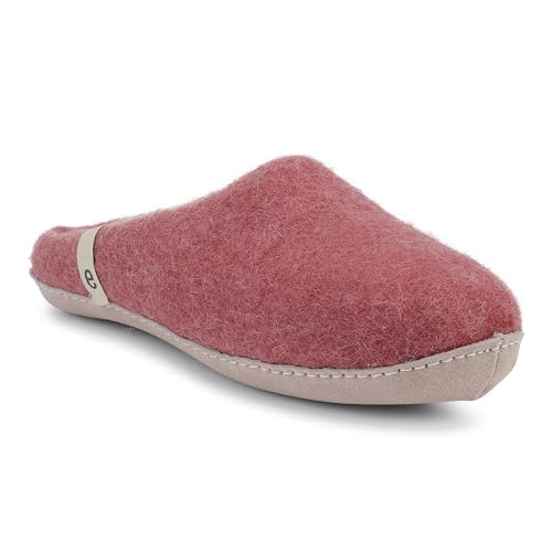egos Hausschuhe 39 Staubige Rose | Damen und Herren Pantoffeln mit 100% natürliche Wolle | Bequeme Hüttenschuhe für Sommer und Winter | Filz Hausschlappen egos Hausschuhe 39 Staubige Rose | Damen und Herren Pantoffeln mit 100% natürliche Wolle | Bequeme Hüttenschuhe für Sommer und Winter | Filz Hausschlappen von egos