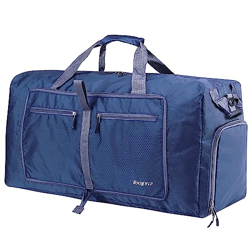 ehsbuy 100L Reisetasche Groß Faltbare Sporttasche Herren Damen mit Schuhfach Taschen Wasserdicht Saunatasche Travel Bag für Sports Urlaub Gym Übernachtung von ehsbuy