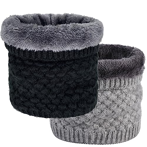 ehsbuy Schlauchschal Herren Damen Ski Halstuch Halswärmer Winter Halstuch Loop Schal Herren Neckwarmer mit Mund Atmungsaktiv für Skifahren Motorrad Sport von ehsbuy