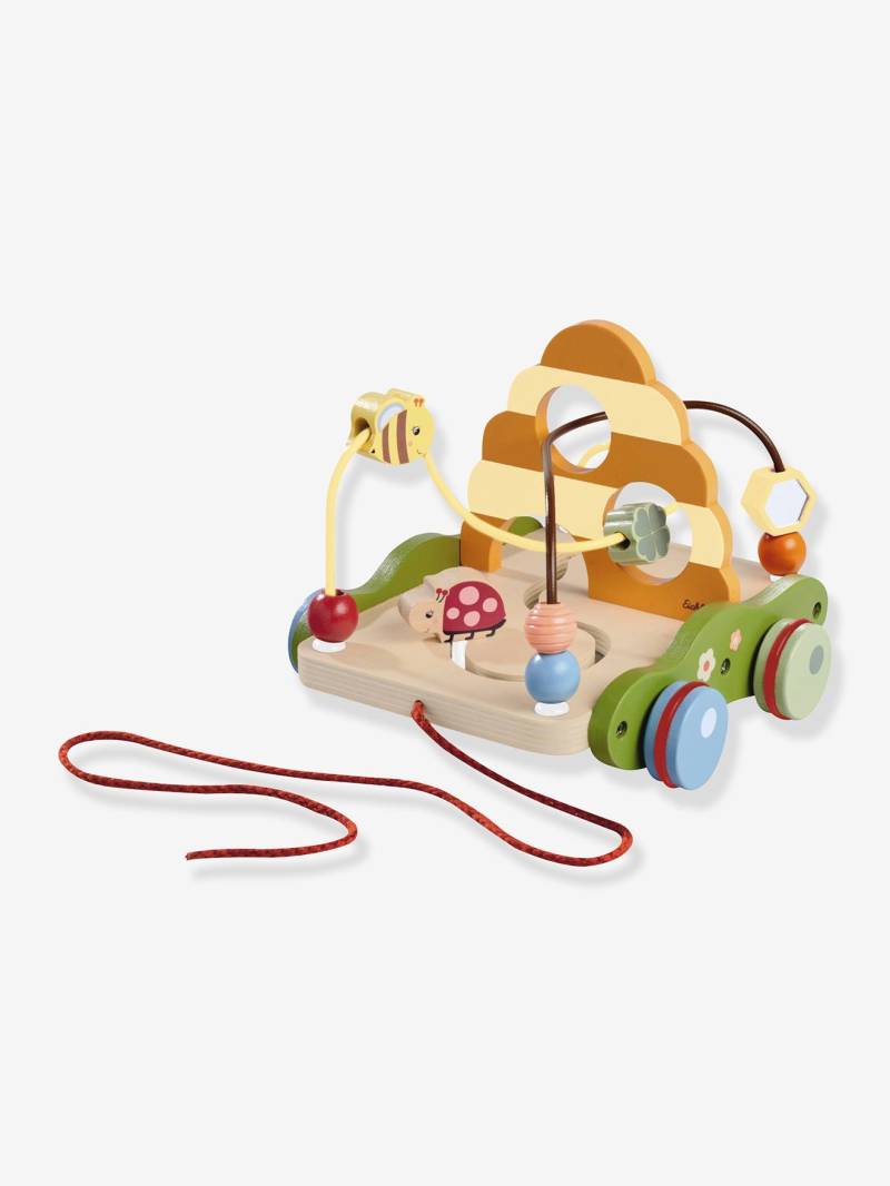 Baby Nachzieh-Motorikwagen Bee Happy Eichhorn Holz von eichhorn