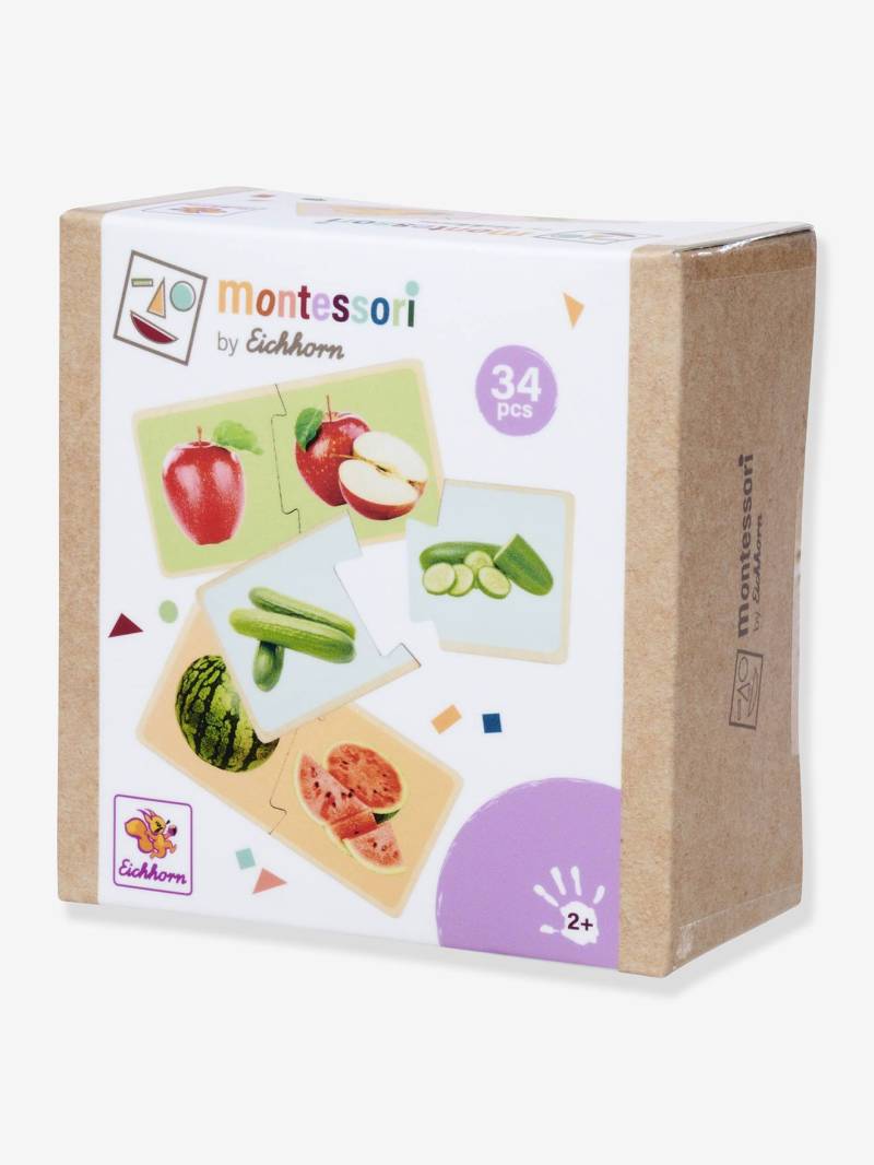 Kinder Holzpuzzle Obst & Gemüse Montessori by Eichhorn Holz von eichhorn