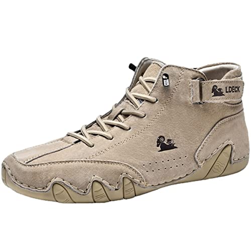 eimeinuosy Ankle Chukka Boots for Men's Suede Leather Casual Sneakers Driving Shoes Non-Slip, Beige, 6.5 eimeinuosy Ankle Chukka Boots for Men's Suede Leather Casual Sneakers Driving Shoes Non-Slip, Beige, 6.5 von eimeinuosy