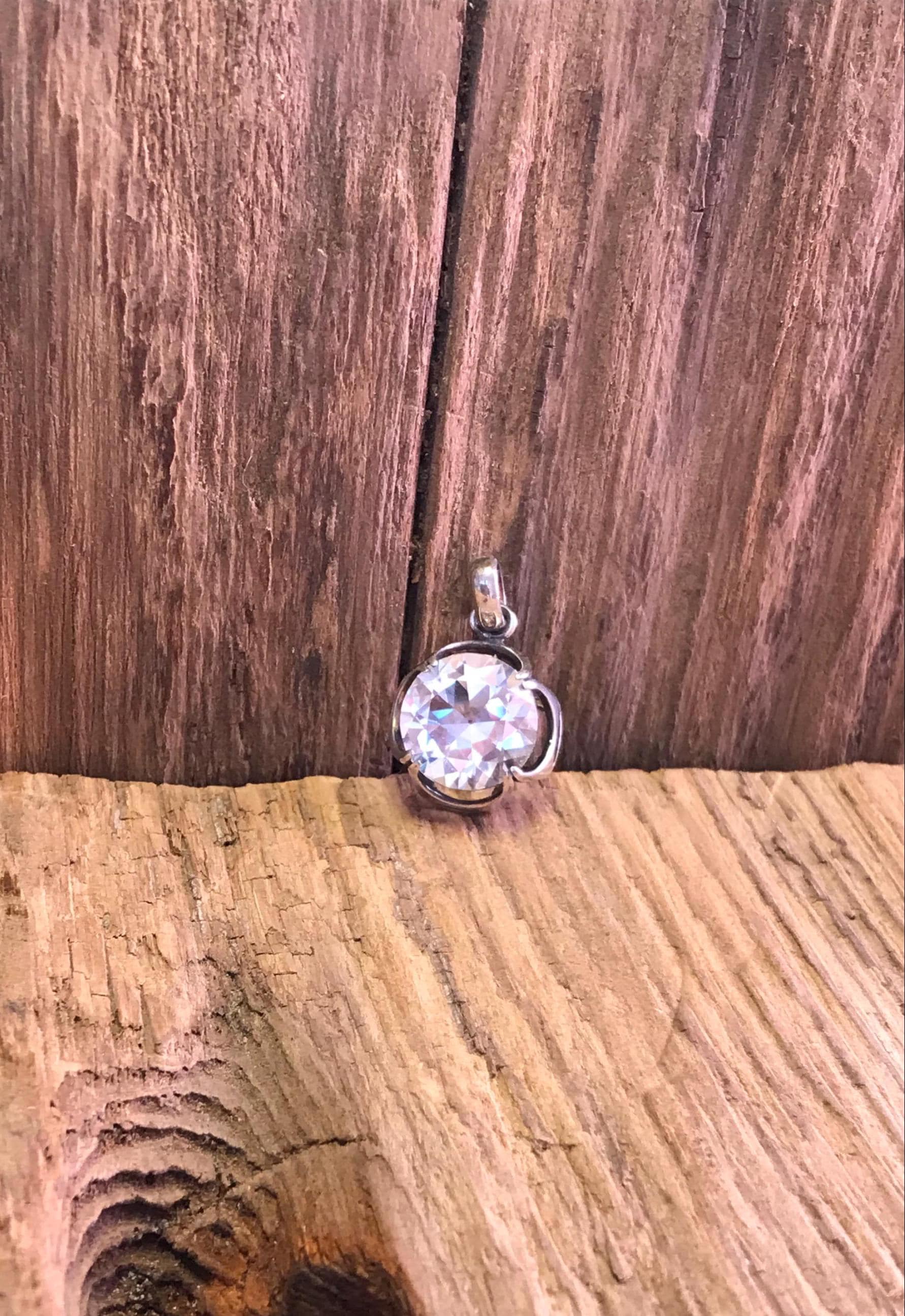 Anhänger Mit Bergkristall Von Bengt Hallberg Schweden 1970Er Jahre Modernist von einzigartigschoenes