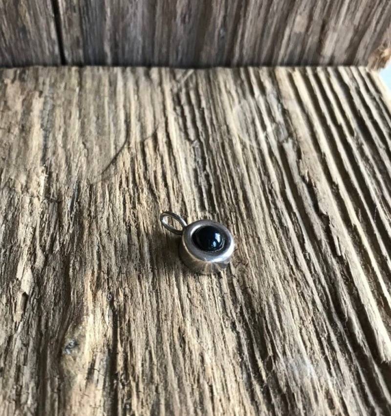 Anhänger Silber 925 Mit Onyx Franz Scheuerle Fs Modernist 1960Er Jahre von einzigartigschoenes