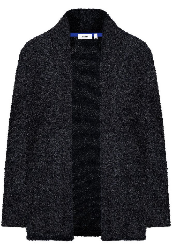 elanza Cardigan Strick-Cardigan in Dunkelblau (1-tlg) von elanza