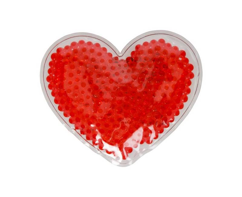 elasto Kühlakku Kühl-/ Wärmekissen in Herzform warm und kalt verwendbar von elasto