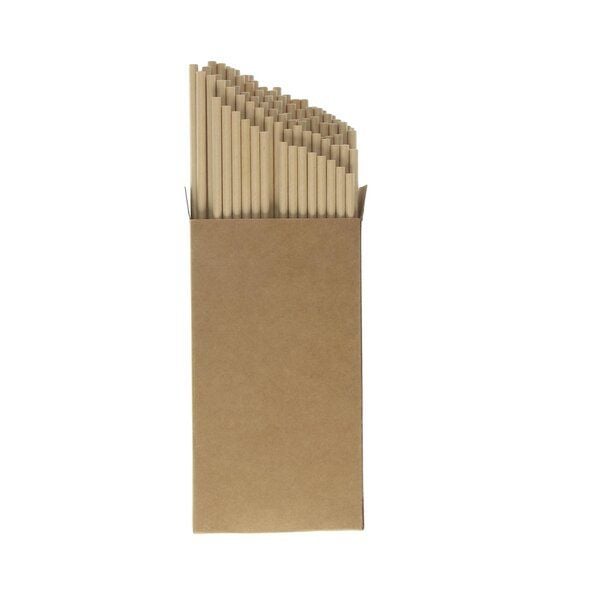 elasto Strohhalm Set aus Stahl, Papier oder Glas von elasto
