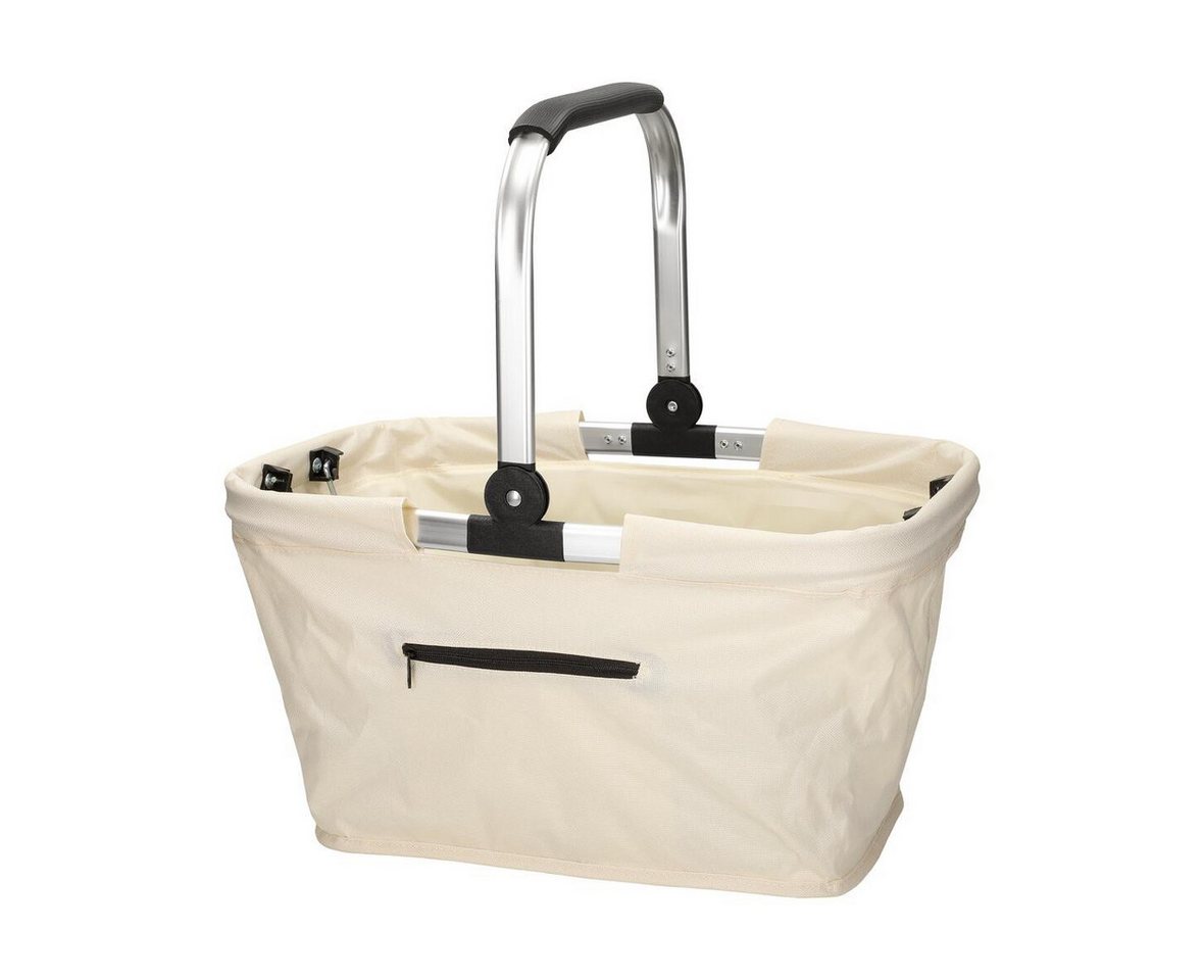 elasto Tragetasche Einkaufskorb mit Henkel ca. 30 L - faltbarer Korb mit Soft Griff von elasto