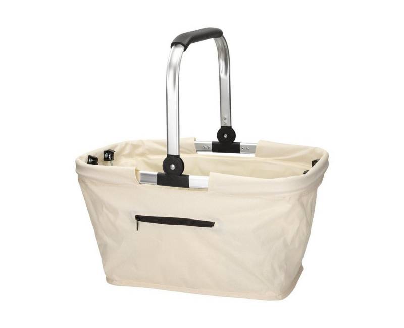 elasto Tragetasche Einkaufskorb mit Henkel ca. 30 L - faltbarer Korb mit Soft Griff von elasto