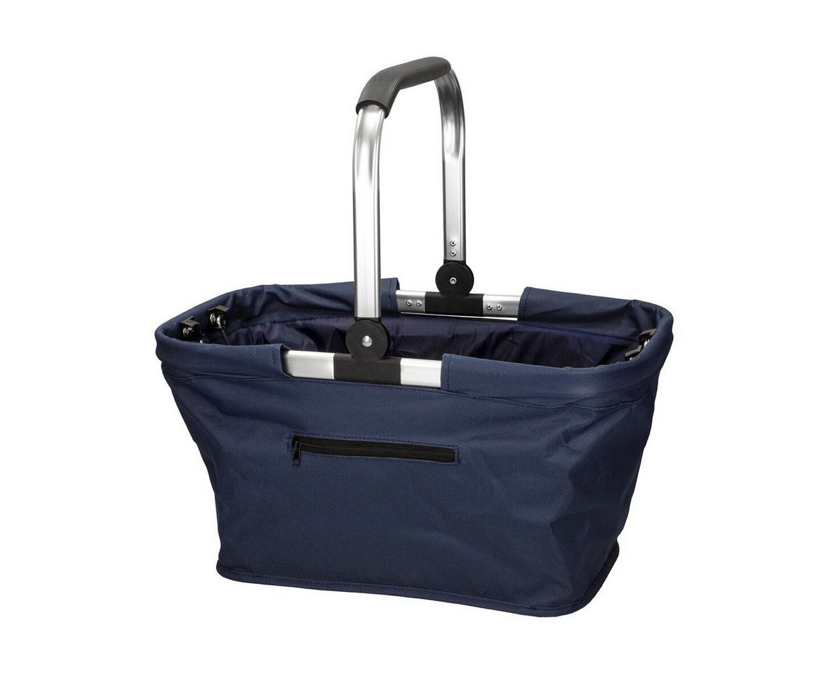 elasto Tragetasche Einkaufskorb mit Henkel ca. 30 L - faltbarer Korb mit Soft Griff von elasto