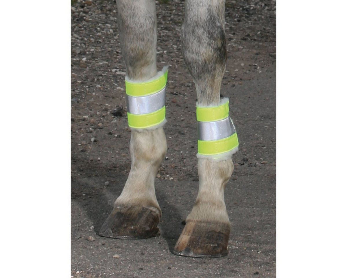 eldorado Gamaschen Reflektor-Gamaschen in neongelb, 4 Stück von eldorado