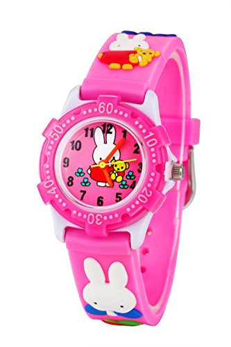 Silikon Armband 3D Cartoon Digital Wasserdicht Kinderuhr von ele ELEOPTION