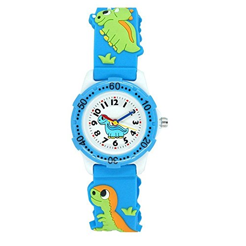 ele ELEOPTION Silikon Armband 3D Cartoon Digital Wasserdicht Kinderuhr von ele ELEOPTION