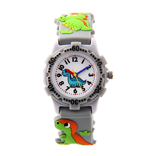 ele ELEOPTION Silikon Armband 3D Cartoon Digital Wasserdicht Kinderuhr von ele ELEOPTION